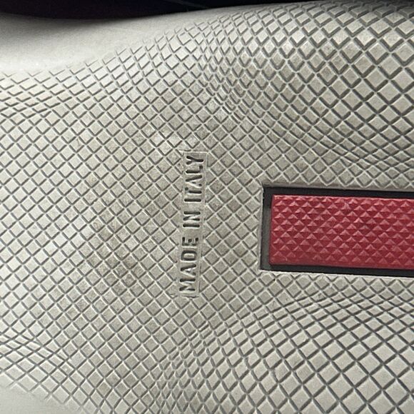 Prada Red Suede Loafers Size 36  (Used Cond) - Picture 6 of 8